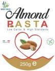 VENETO COMPANY ALMOND PASTA LOW CARBS & HIGH STANDARDS MADE IN ITALY 250G E