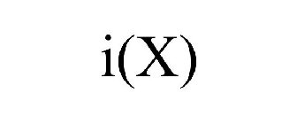 I(X)