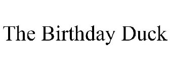 THE BIRTHDAY DUCK