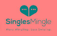 SINGLESMINGLE MORE MINGLING. LESS SWIPING.