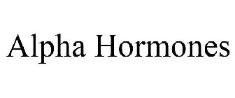 ALPHA HORMONES