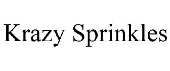 KRAZY SPRINKLES