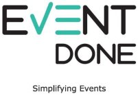 EVENTDONE SIMPLIFYING EVENTS