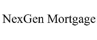 NEXGEN MORTGAGE