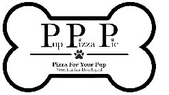 PUP PIZZA PIE PIZZA FOR YOUR PUP VETERINARIAN DEVELOPED