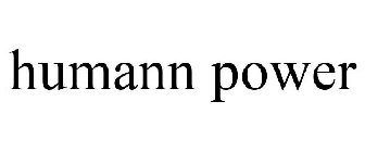 HUMANN POWER