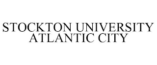 STOCKTON UNIVERSITY ATLANTIC CITY