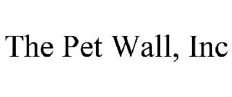 THE PET WALL, INC