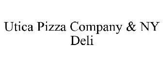 UTICA PIZZA COMPANY & NY DELI