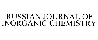 RUSSIAN JOURNAL OF INORGANIC CHEMISTRY