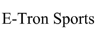 E-TRON SPORTS