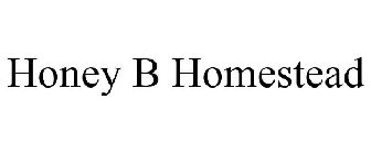 HONEY B HOMESTEAD