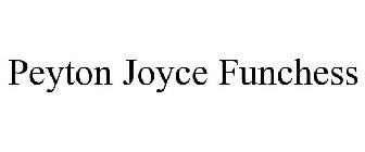 PEYTON JOYCE FUNCHESS