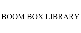 BOOM BOX LIBRARY