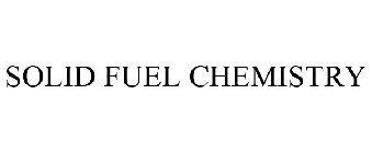 SOLID FUEL CHEMISTRY