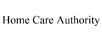 HOME CARE AUTHORITY