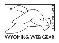 WYOMING WEB GEAR MADE IN U.S.A.