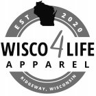 WISCO4LIFE APPAREL EST 2020 RIDGEWAY, WISCONSIN