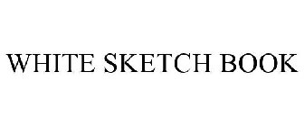 WHITE SKETCH BOOK