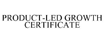 PRODUCT-LED GROWTH CERTIFICATE