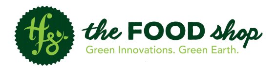 TFS THE FOOD SHOP GREEN INNOVATIONS. GREEN EARTH.