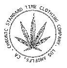 .CHRONIC STANDARD TIME CLOTHING COMPANY. LOS ANGELES, CA