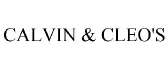 CALVIN & CLEO'S