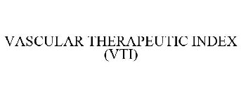 VASCULAR THERAPEUTIC INDEX (VTI)