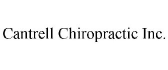 CANTRELL CHIROPRACTIC INC.