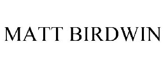 MATT BIRDWIN