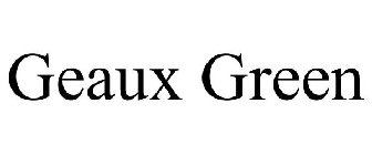 GEAUX GREEN