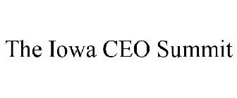 THE IOWA CEO SUMMIT