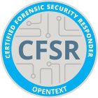 CFSR CERTIFIED FORENSIC SECURITY RESPONDER OPENTEXT