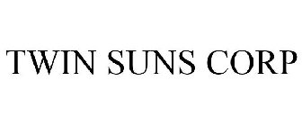 TWIN SUNS CORP