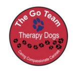 THE GO TEAM THERAPY DOGS CARING COMPASSIONATE CANINES