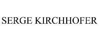 SERGE KIRCHHOFER