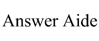 ANSWER AIDE