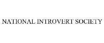 NATIONAL INTROVERT SOCIETY