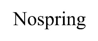 NOSPRING