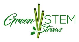 GREEN STEM STRAWS