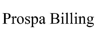 PROSPA BILLING