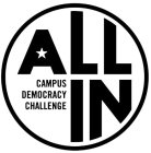 ALL IN CAMPUS DEMOCRACY CHALLENGE