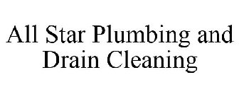 ALL STAR PLUMBING AND DRAIN CLEANING