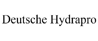 DEUTSCHE HYDRAPRO