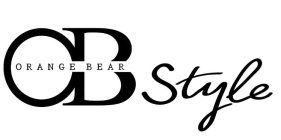 OB ORANGE BEAR STYLE