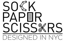 SOCK PAPER SCISSORS DESIGNED IN NYC