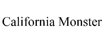 CALIFORNIA MONSTER