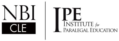 NBI CLE IPE INSTITUTE FOR PARALEGAL EDUCATION