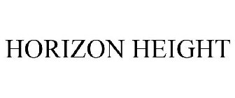 HORIZON HEIGHT