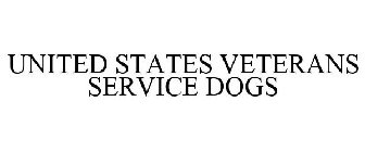 UNITED STATES VETERANS SERVICE DOGS